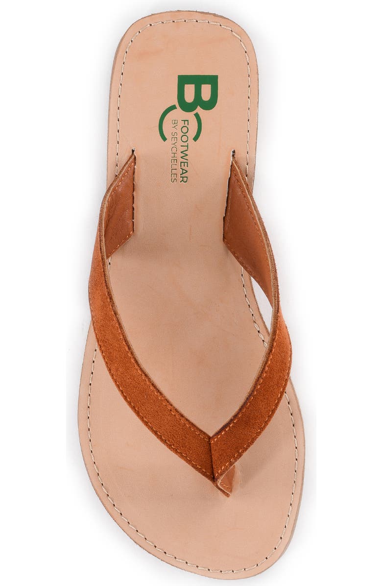 BC Footwear Deliah Flip Flop, Alternate, color, Rust