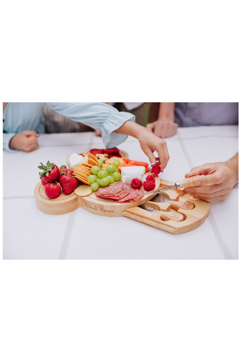 x Disney® Minnie Mouse Serving Board, Alternate, color, BROWN