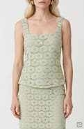 VERO MODA Janelle Floral Lace Tank