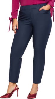 ELOQUII Kady Fit Double-Weave Pant