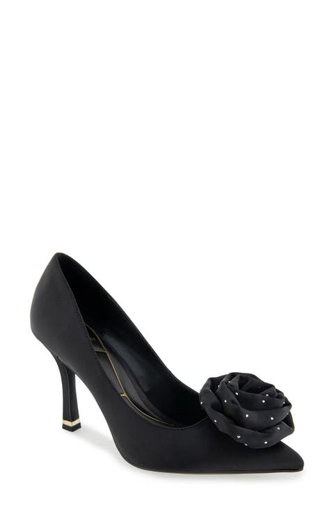 Romi Rosette Pointed Toe Pump (Women)