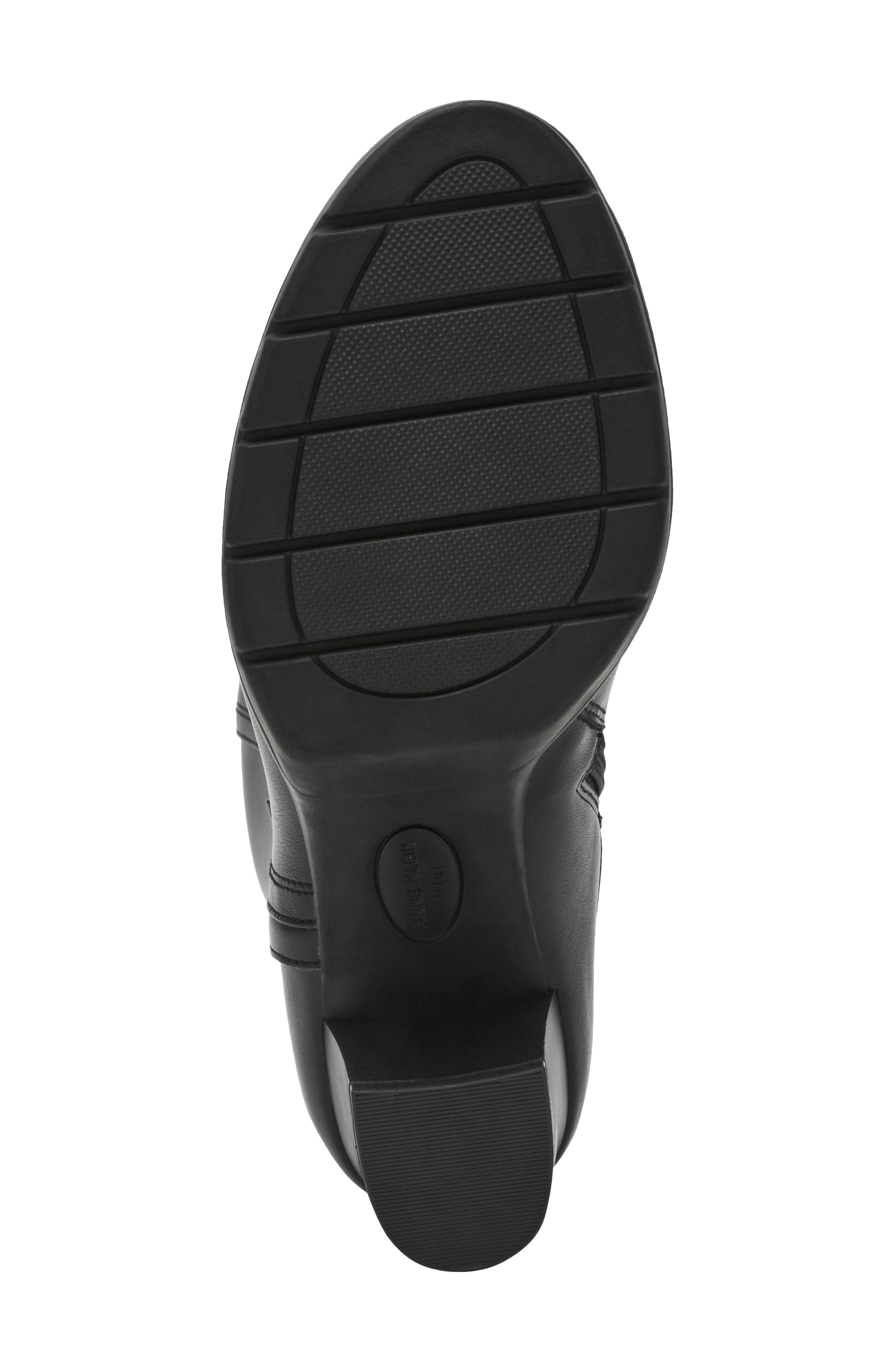 Anne Klein Rylee Boot, Alternate, color, Black Smooth