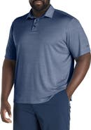 Reebok Big & Tall Performance Heather Polo Shirt