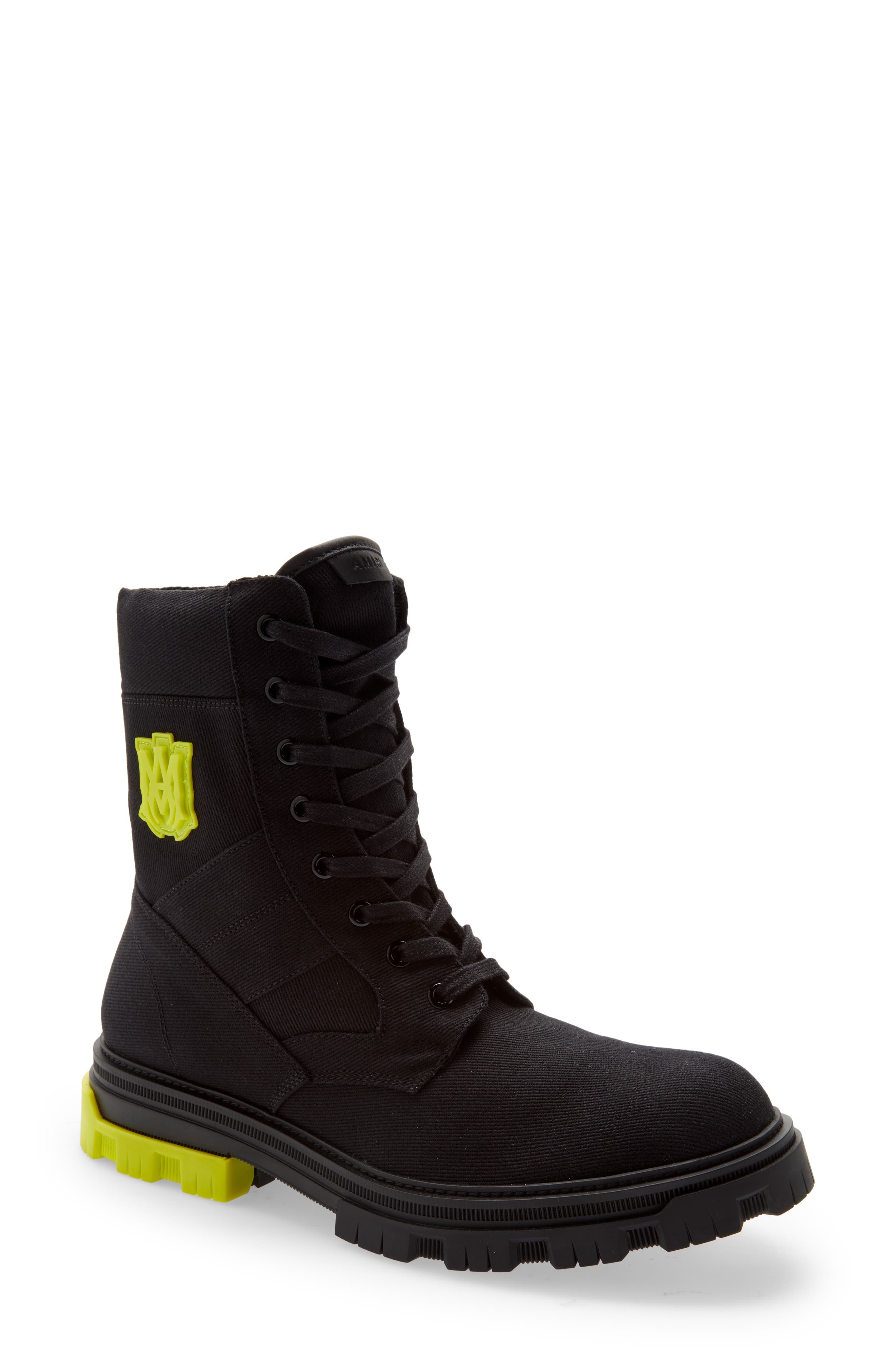 AMIRI Military Combat Boot, Main, color, 