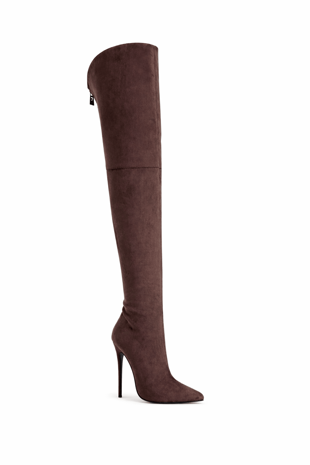 FEMME The Scorpio Suede Thigh High Boot, Alternate, color, Suede Coco