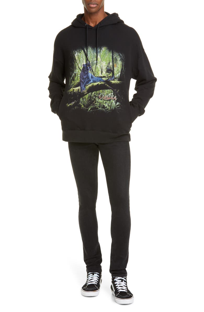 Ovadia Panther Hooded Sweatshirt, Alternate, color,