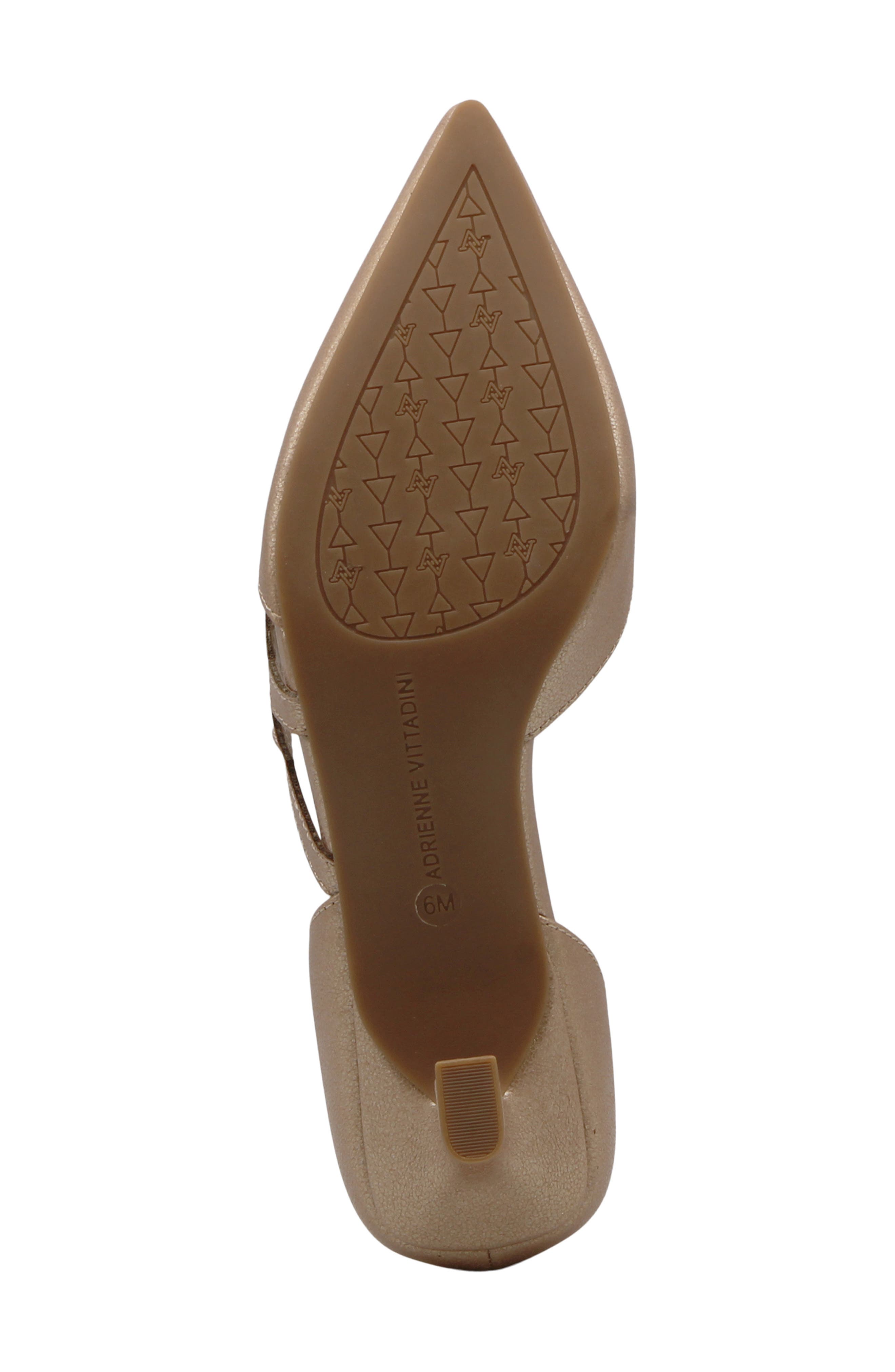 Senora-1 Pointed Toe d'Orsay Pump, Alternate, color, GOLDEN