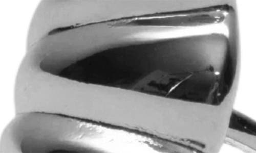Argento Vivo Flared Rib Ring
