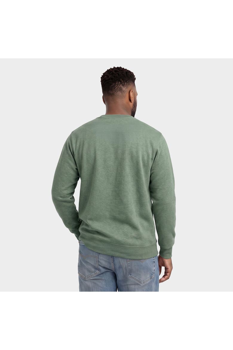 Merry Arched Tree Sweatshirt, Alternate, color, Heather Green