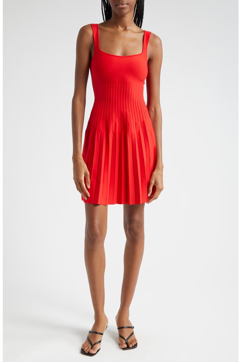Ellison Minidress, Main, color, RED ROSE
