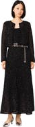 maje Rhinestone knit cardigan