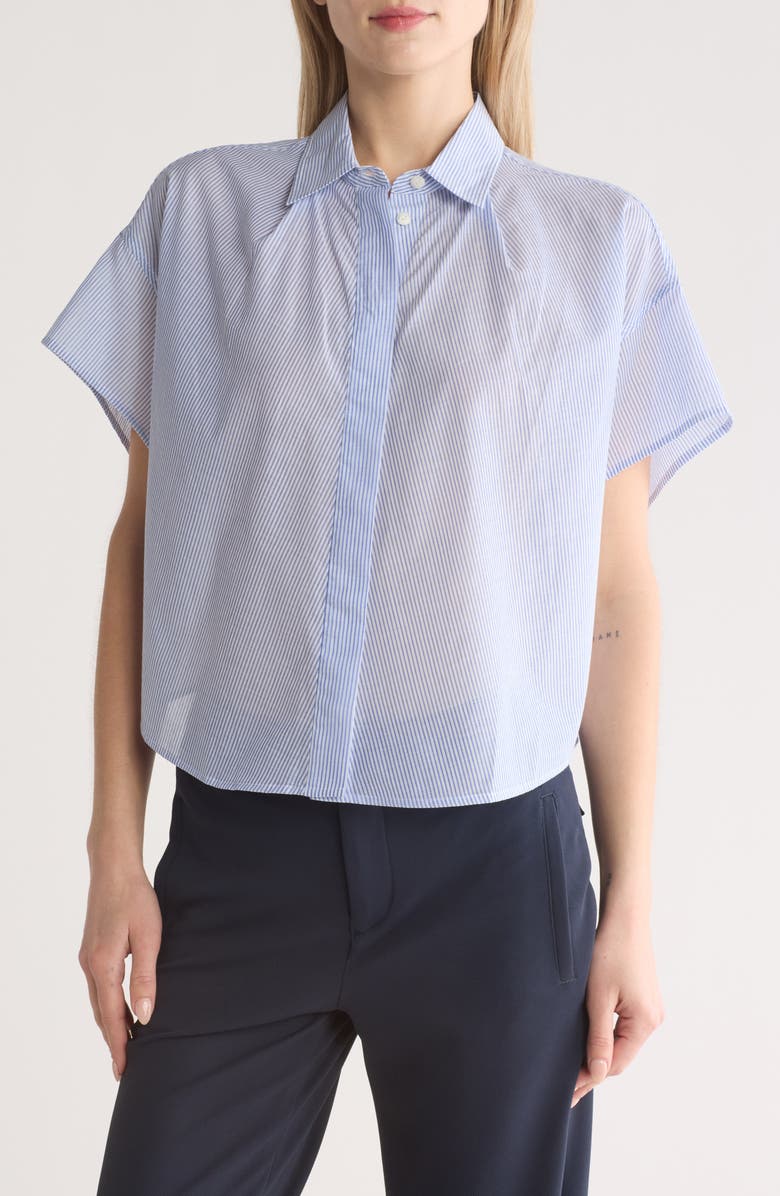 rag & bone Martha Cotton Button-Up Shirt, Main, color,