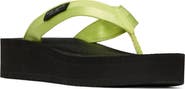 Kate Spade New York sam icon platform wedge flip flop
