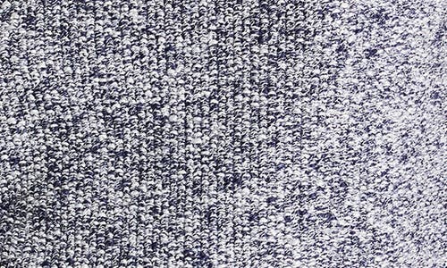Nic + Zoe Nic+zoe Mixed Knit Fringe Trim Tank In Indigo Mix