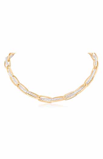 Faux Pearl Twist Link Necklace (Nordstrom Exclusive)