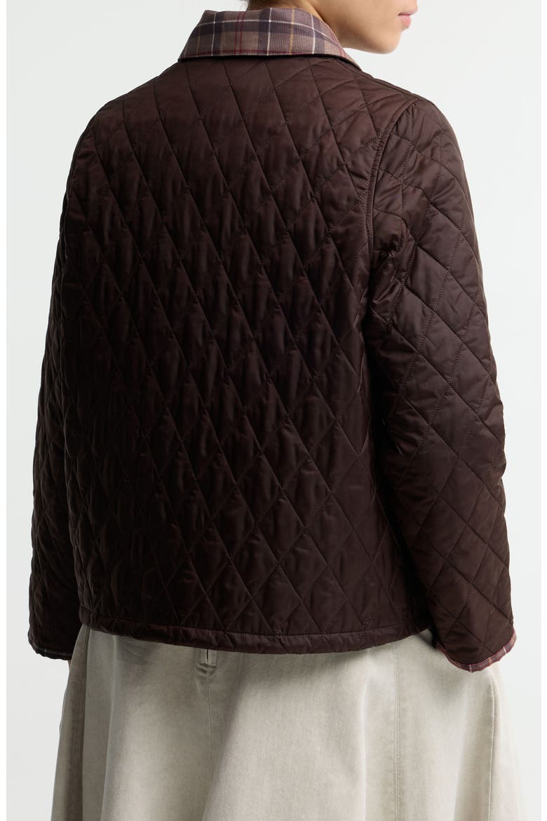 Icons Quilted Jacket, Alternate, color, RUSTIC/ MUTED