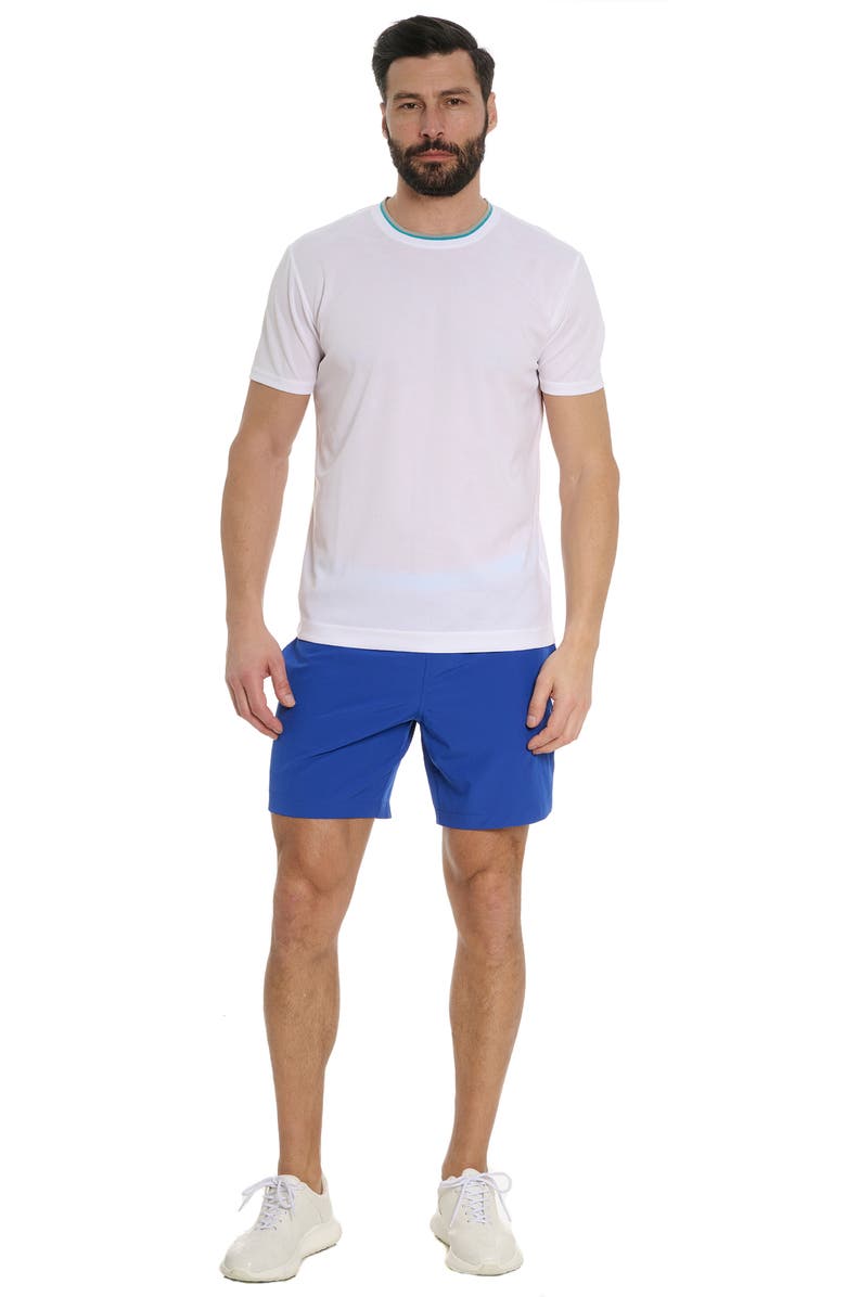 Robert Graham Pickle Passion Performance Ringer T-Shirt, Alternate, color, 