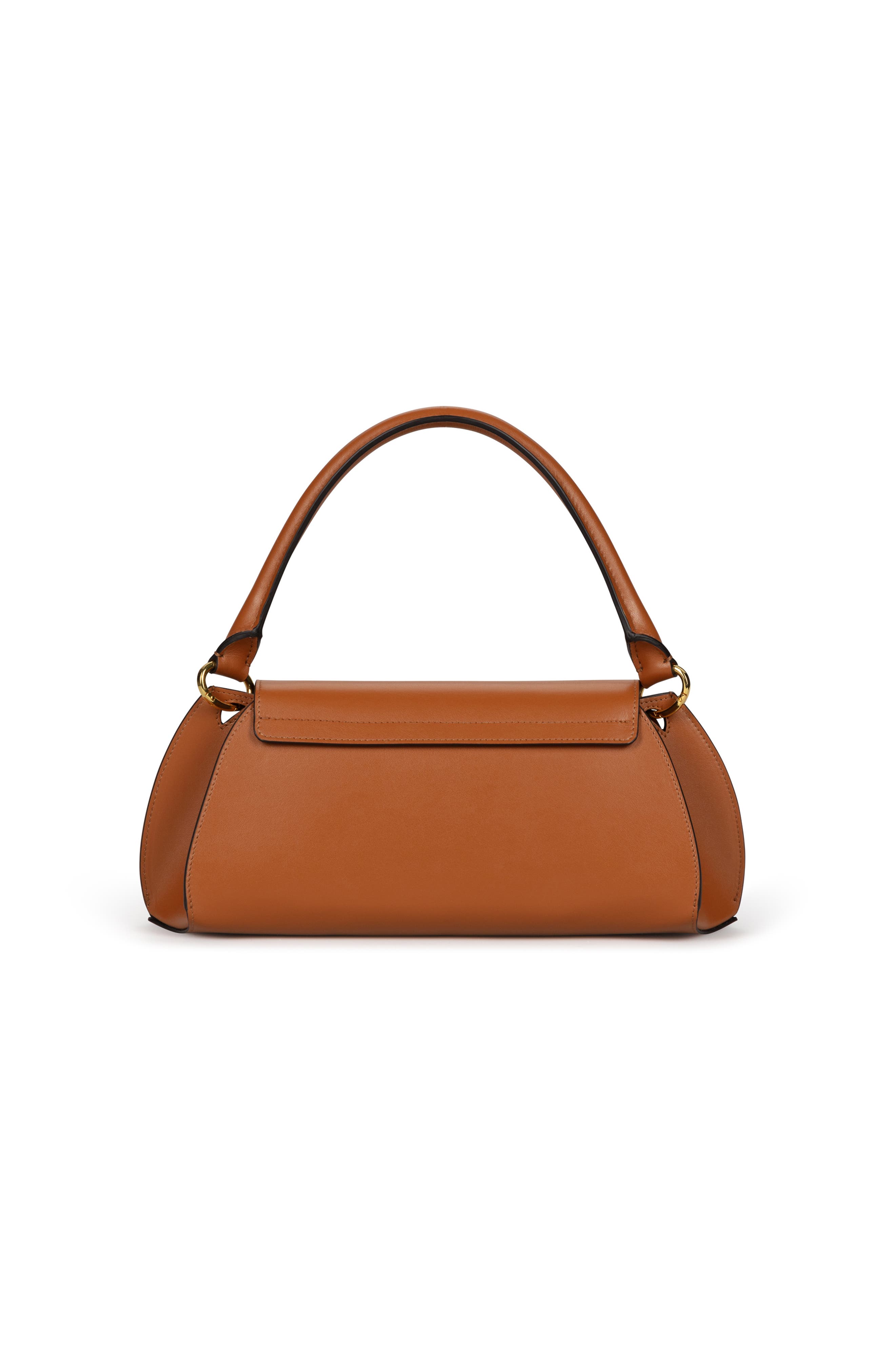 NOIRGAZE Scallop Calf Leather Bag, Alternate, color, Tan
