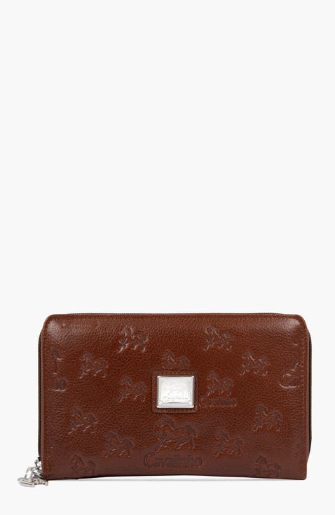 Cavalo Lusitano Leather Wristlet Wallet 213