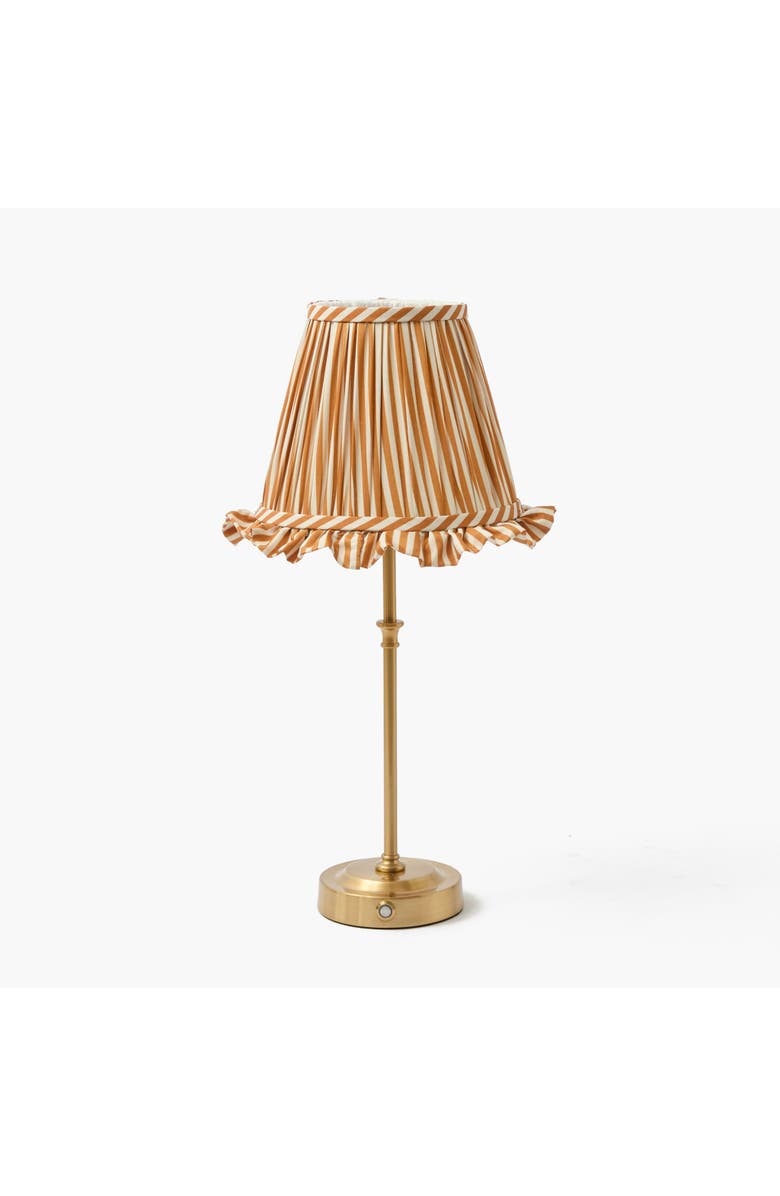 Mrs. Alice Edie Tall Rechargeable Lamp, Alternate, color, Gold