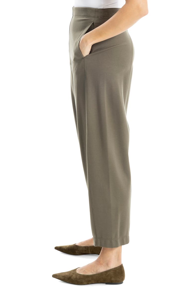 Ponte Barrel Pants, Alternate, color, SAGE