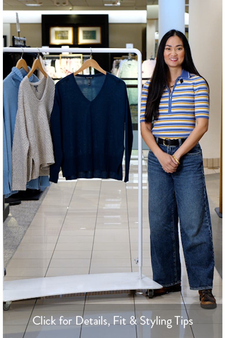 Boxy Merino Wool Sweater video