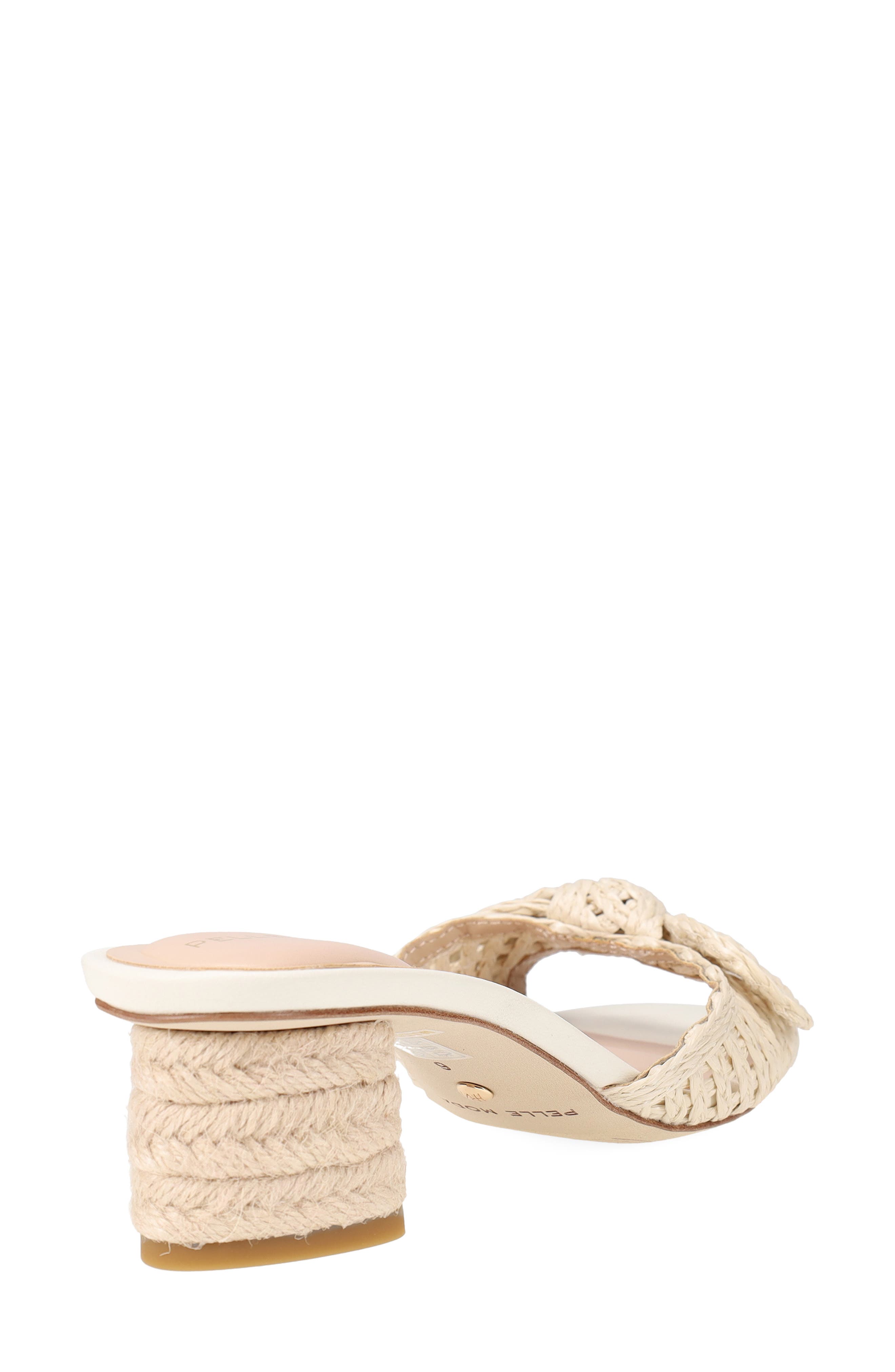 Eaden Slide Sandal, Alternate, color, IVORY WOVEN