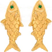 Girls Crew Fish Stud Earrings