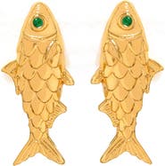 Girls Crew Fish Stud Earrings