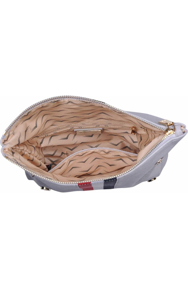 MODA LUXE Jules Clutch, Alternate, color, Dove Grey