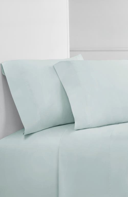Melange Home Pleat Detail 400 Thread Count Sheet Set With Bonus Pillowcases In Blue