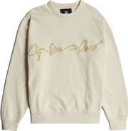 G-STAR Chenille G-Script Loose Organic Cotton Crewneck Sweatshirt