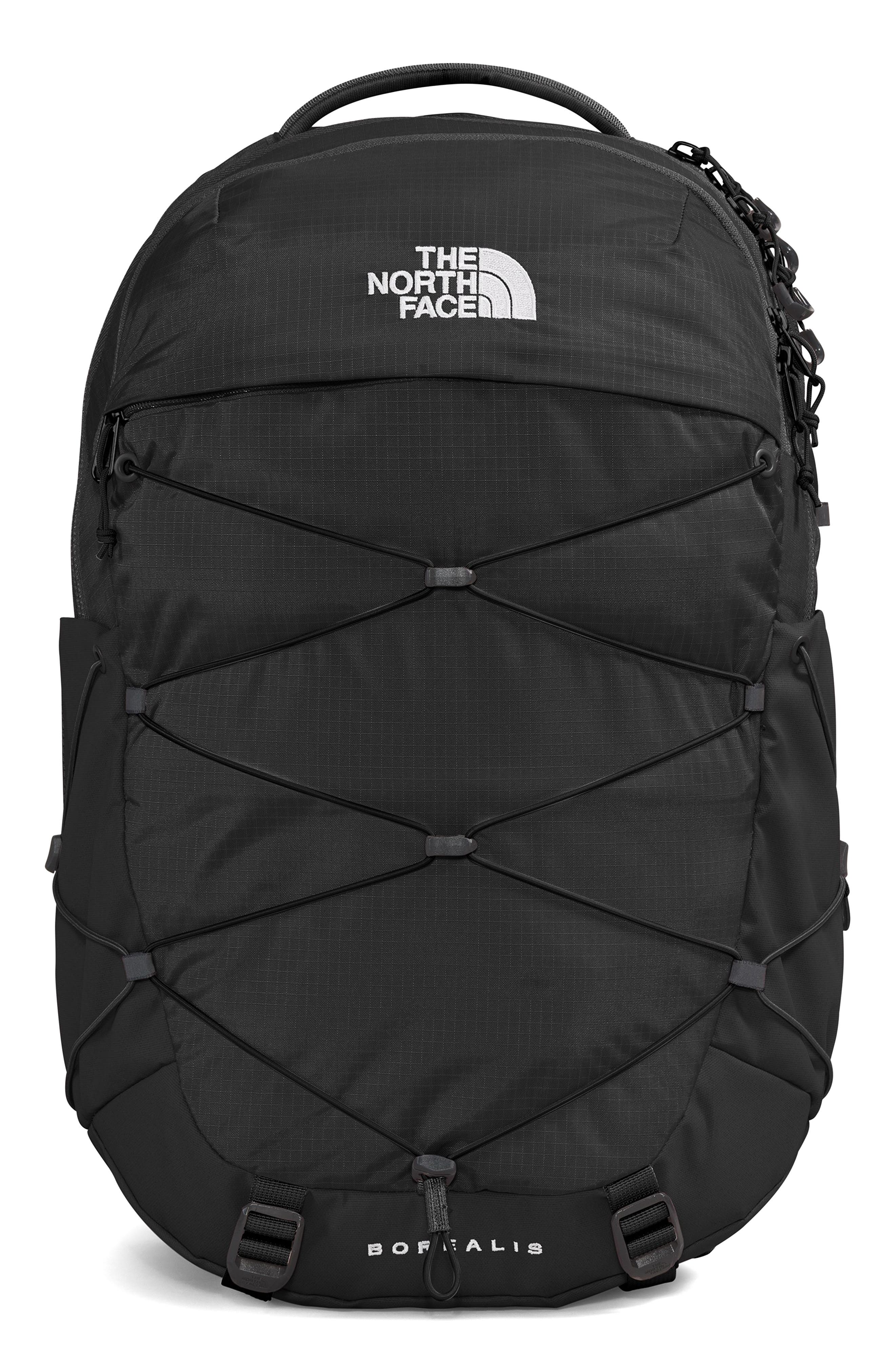 Borealis Water Repellent Backpack, Main, color, TNF BLACK/ TNF WHITE-NPF