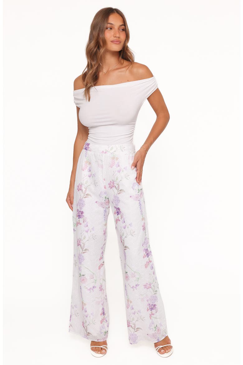 Adams Floral Pants, Alternate, color, PURPLE FLORAL