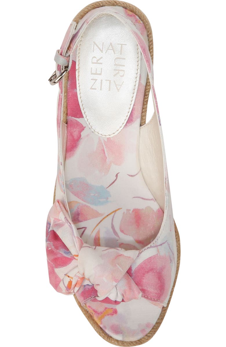 Naturalizer Bettina Slingback Espadrille Wedge Sandal, Alternate, color,