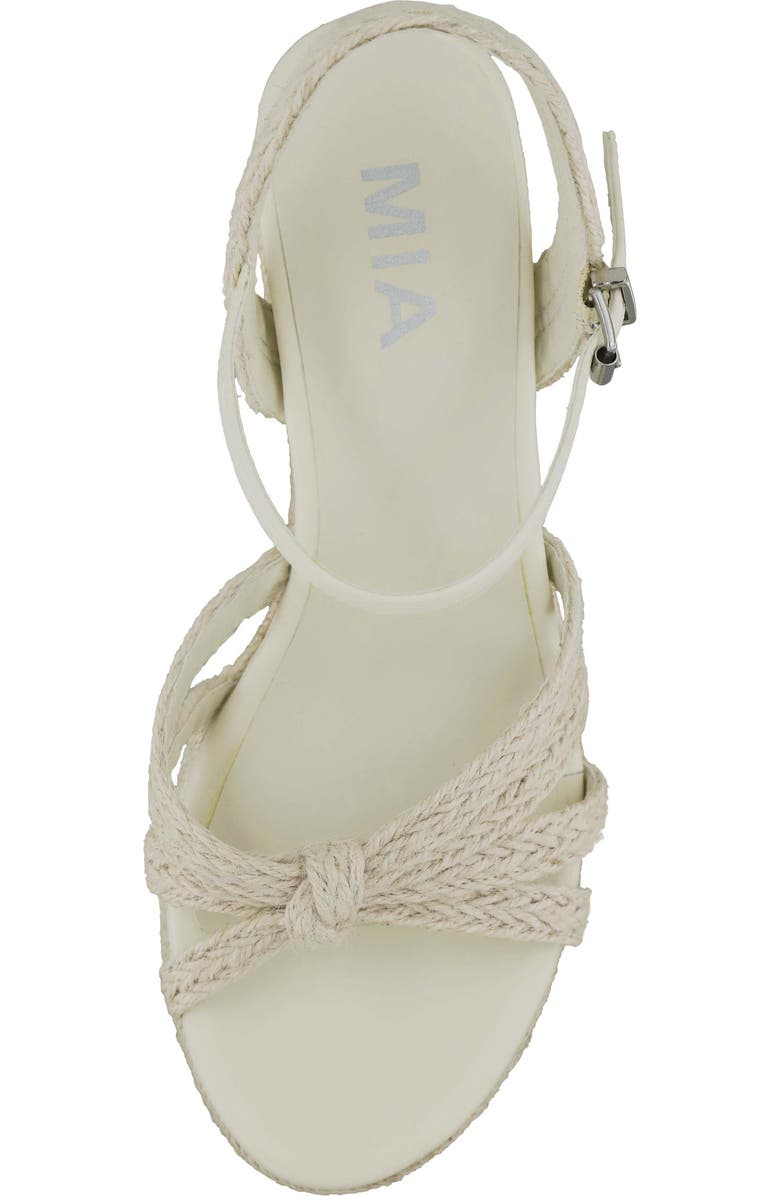 MIA Ashlee Platform Wedge Sandal, Alternate, color,