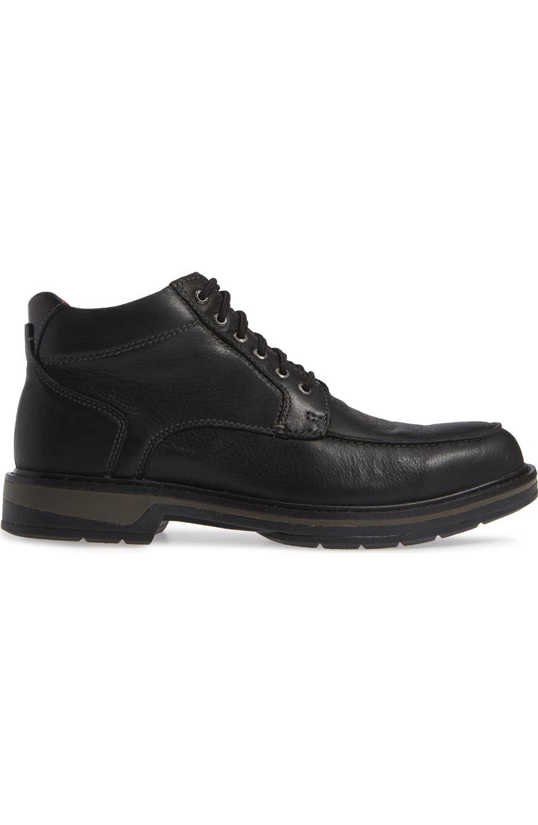 Johnston & Murphy Rutledge Waterproof Moc Toe Boot, Alternate, color,