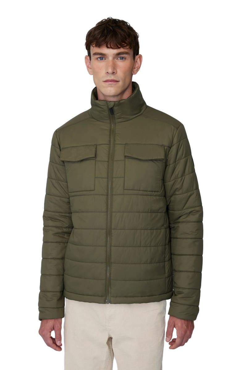 Quartz Co. NEAL | Lightweight Insulated Shirt Jacket, Main, color, Sage