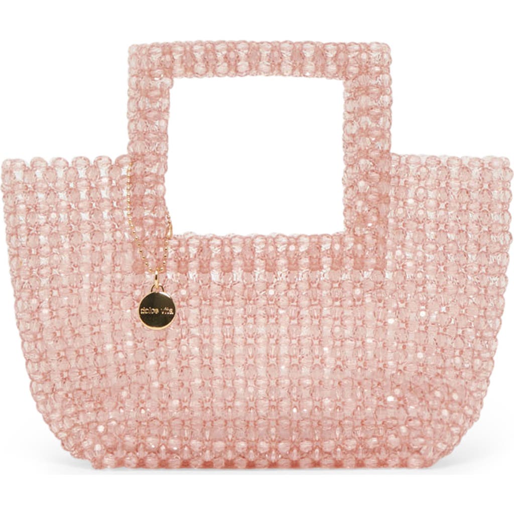Dolce Vita Marel Beaded Tote In Champagne