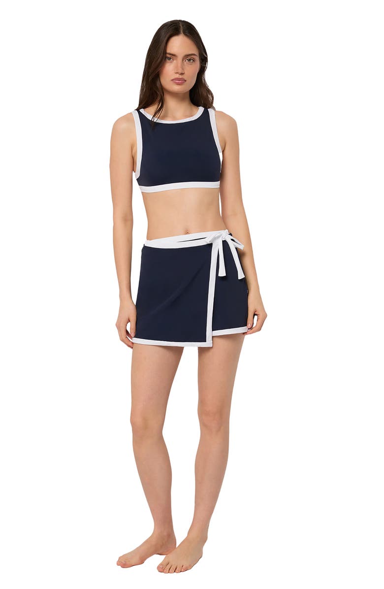 Onia Blake High Neck Bikini Top, Alternate, color, 