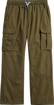 Mini Boden Kids' Adventure Cotton Lined Cargo Pants