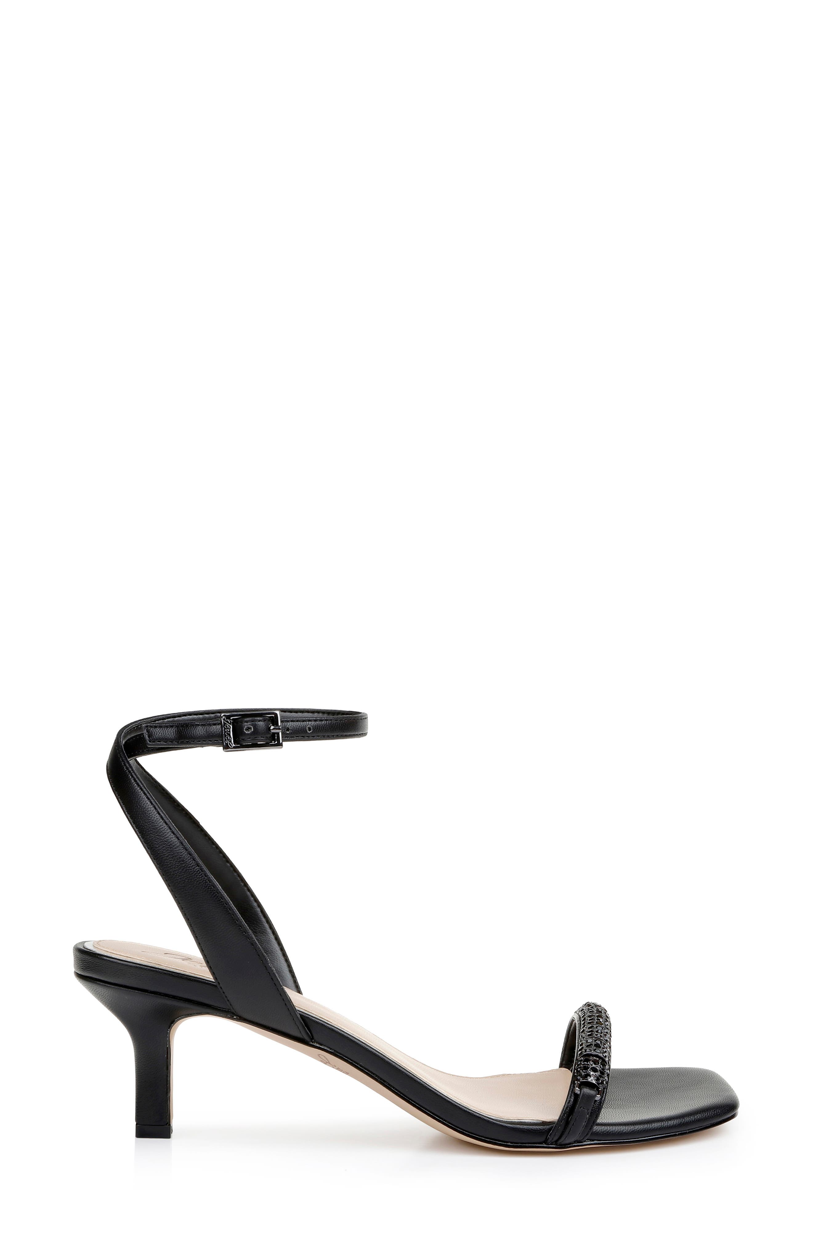 Jewel Badgley Mischka Charisma Kitten Heel Ankle Strap Sandal, Alternate, color, 