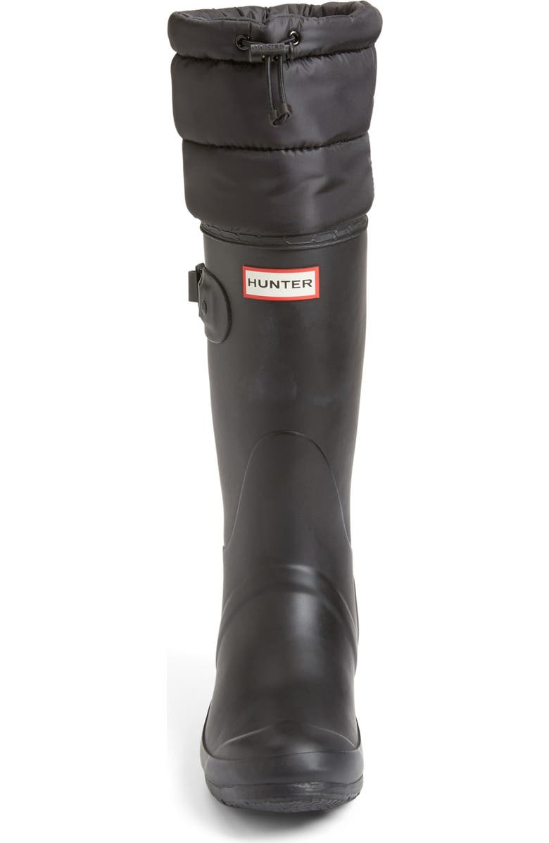 Hunter 'Original - Quilted Cuff' Rain Boot, Alternate, color,