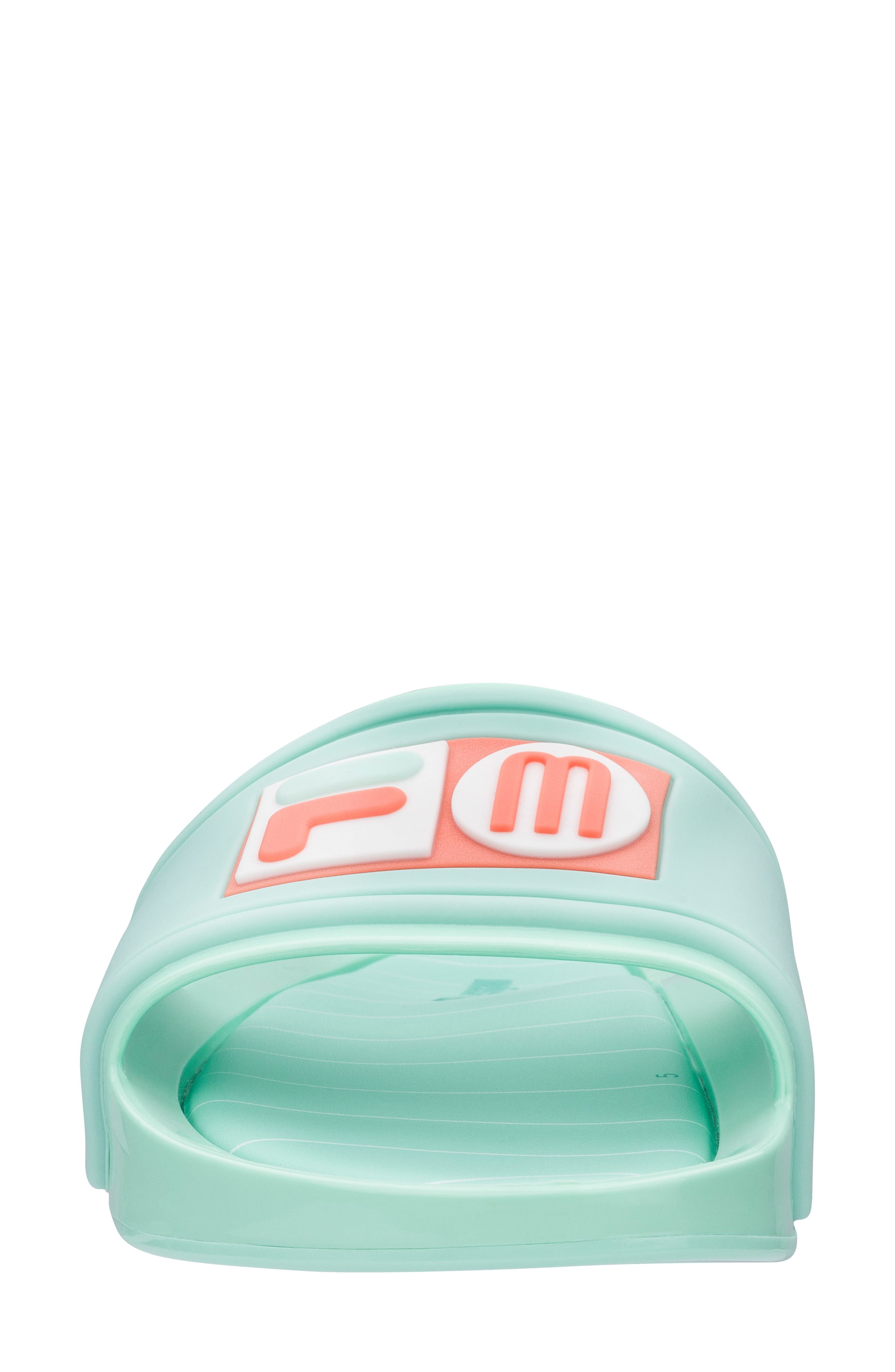 x FILA Sport Slide, Alternate, color, GREEN RUBBER