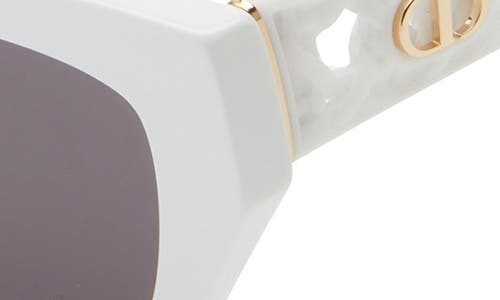 Dior Very S2i Butterfly Sunglasses In White
