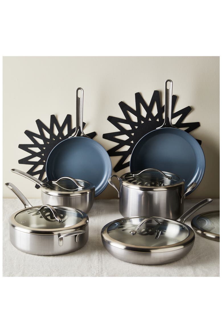 Essential Cookware 11-Piece Set, Main, color, METAL