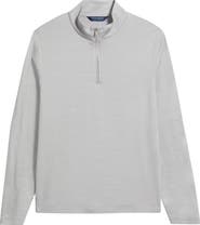 Peter Millar Crown Crafted Excursionist Flex Merino Wool Blend Quarter Zip