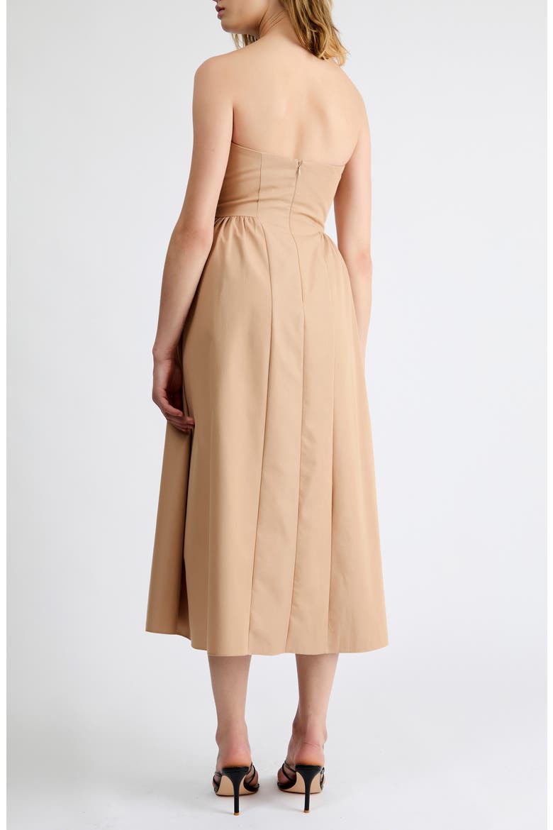 Carolina Midi Dress, Alternate, color, STONE