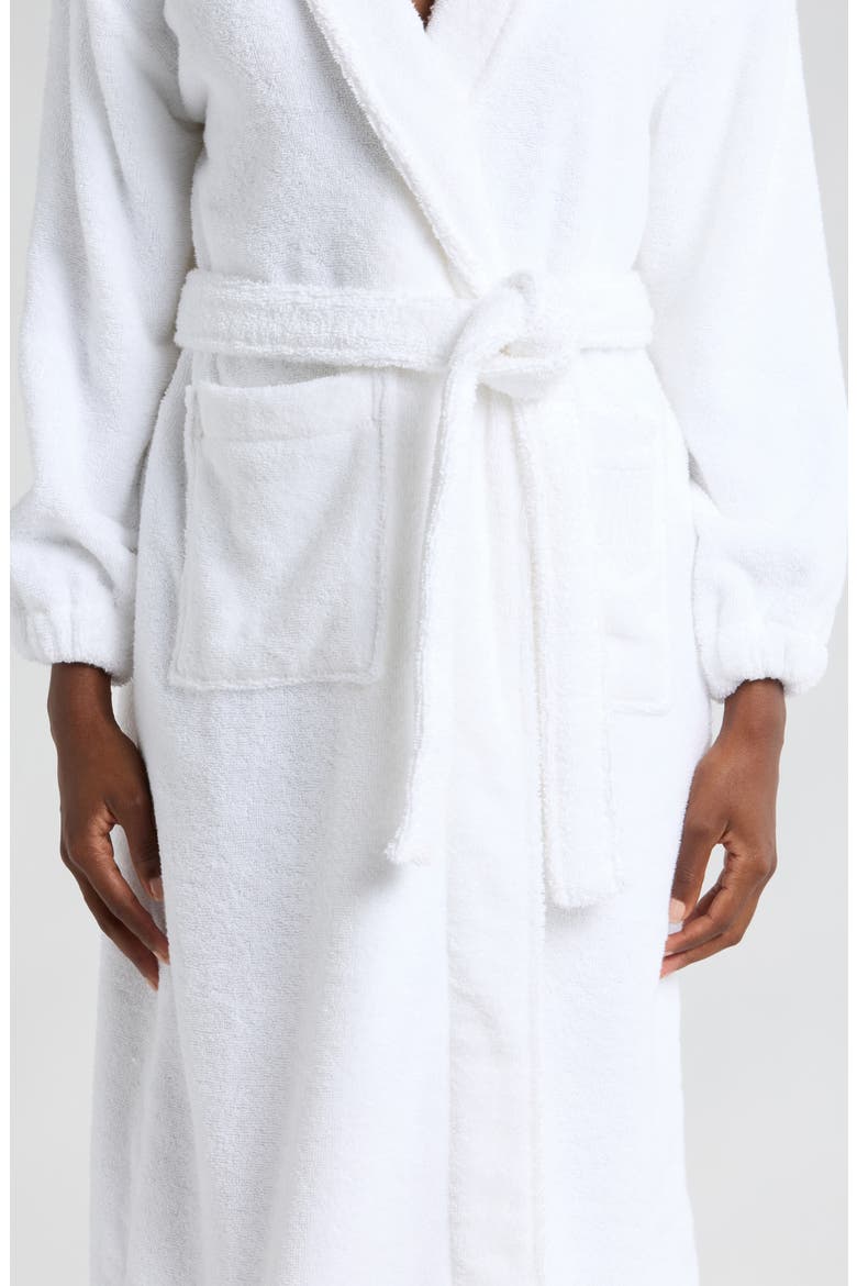 Spa Terry Robe, Alternate, color, SINCERE WHITE