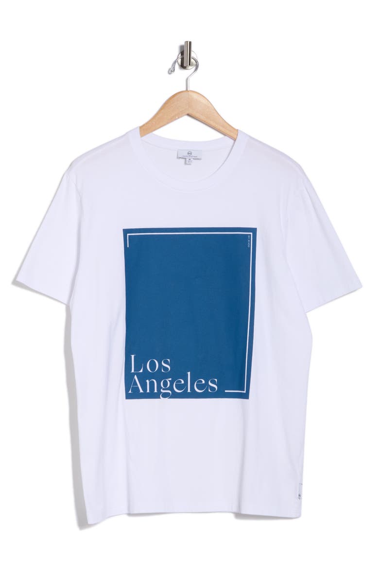 AG Bryce Crewneck T-Shirt, Main, color, Los Angeles True White